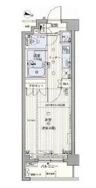 ラグジュアリーアパートメント西新宿 4階 間取り図