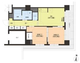 西麻布ホームズ 201 間取り図