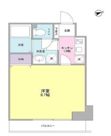 FORTUNA恵比寿 302 間取り図