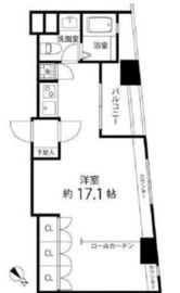 レニール本駒込 1103 間取り図