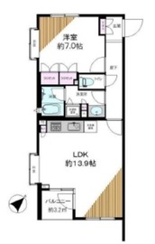 ルフェール南青山 3階 間取り図