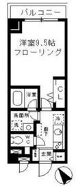 ファインクレスト上目黒 105 間取り図