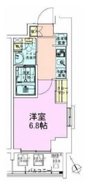 門前仲町レジデンス参番館 505 間取り図