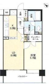 ファミール表参道ベルファース 4階 間取り図