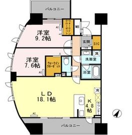 ロイヤルパークスシーサー南千住 901 間取り図