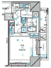 メインステージ新橋 11階 間取り図