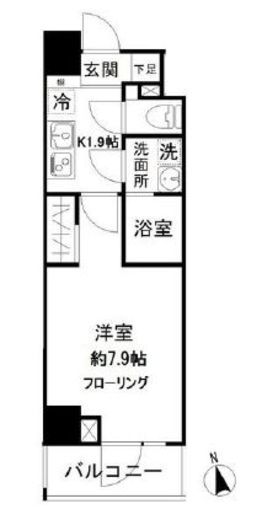 モンレーヴ御徒町 902 間取り図