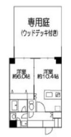 ヒューリックレジデンス参宮橋 107 間取り図