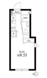 ラペルラ池尻大橋 303 間取り図