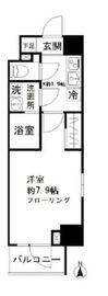 モンレーヴ御徒町 1003 間取り図