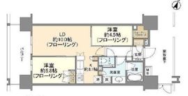 パークリュクス目黒 14階 間取り図