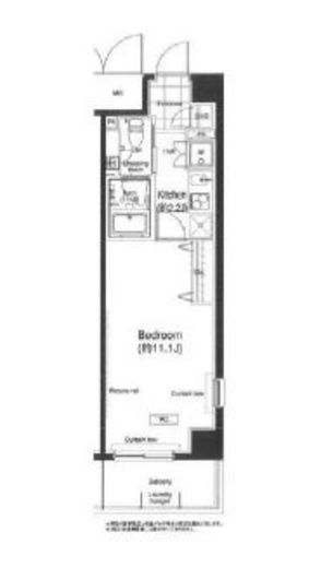 グランハイツ高田馬場 701 間取り図