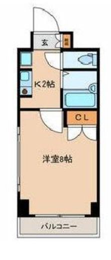 フォレシティ秋葉原 609 間取り図