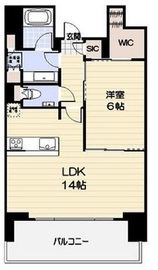 ザ・パークハウス渋谷美竹 11階 間取り図