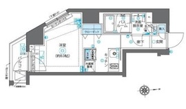ZOOM新宿下落合 10階 間取り図