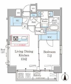 THE AXIS KOJIMACHI (ジアクシス麹町) 601 間取り図