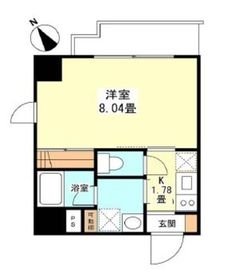 サンクレスト弐番館 501 間取り図