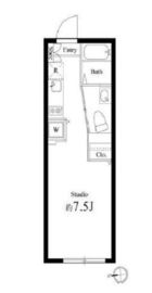 ラペルラ池尻大橋 302 間取り図