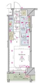 コンシェリア三田 6階 間取り図