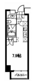 フレンシア麻布十番サウス 704 間取り図