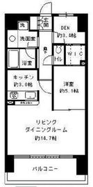 パークキューブ東品川 306 間取り図