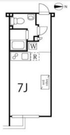 アレーロ自由が丘 204 間取り図