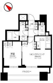 パークタワー渋谷本町 17階 間取り図