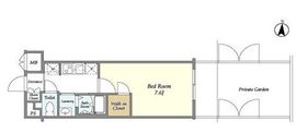 ラティエラ都立大学 103 間取り図