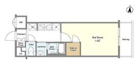 ラティエラ都立大学 306 間取り図