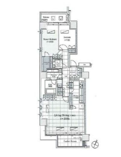 パークコート一番町 12階 間取り図