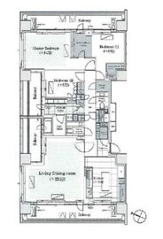 パークコート一番町 14階 間取り図