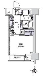 ディームス木場 202 間取り図