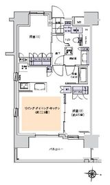 ディームス木場 101 間取り図