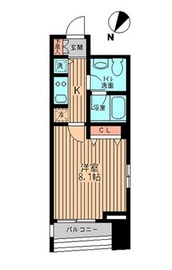 コンフォリア東日本橋 1001 間取り図