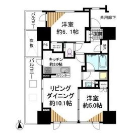 シティタワー白金 7階 間取り図