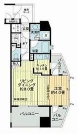 ライオンズシティ恵比寿 5階 間取り図