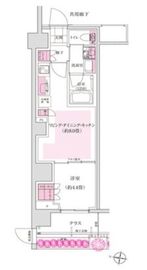 ディームス東陽町 101 間取り図