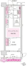 ディームス東陽町 105 間取り図