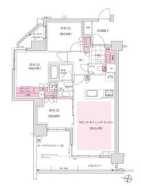 ディームス東陽町 201 間取り図