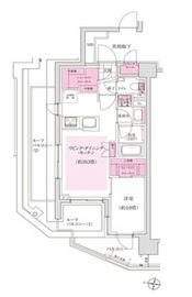 ディームス東陽町 701 間取り図