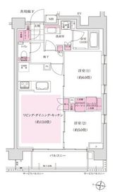 ディームス東陽町 304 間取り図