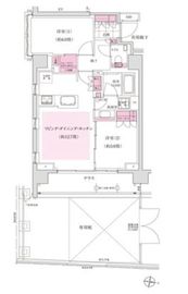 ディームス東陽町 106 間取り図