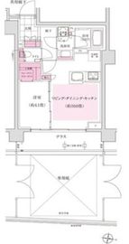 ディームス東陽町 107 間取り図