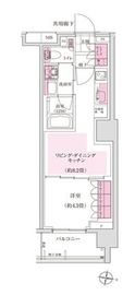 ディームス東陽町 109 間取り図