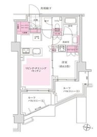 ディームス東陽町 706 間取り図