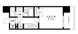 レジディア文京本郷 204 間取り図