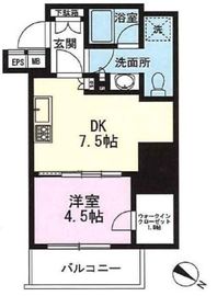 ザ・パークワンズ渋谷本町 4階 間取り図