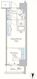 アーバネックス錦糸町 202 間取り図