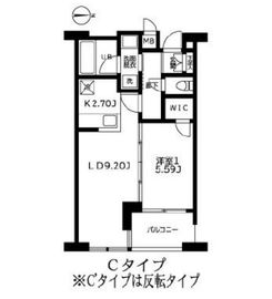 カーザビアンカ 205 間取り図