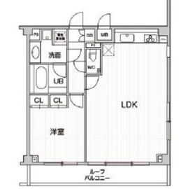 六本木デュープレックスエムズ 603 間取り図